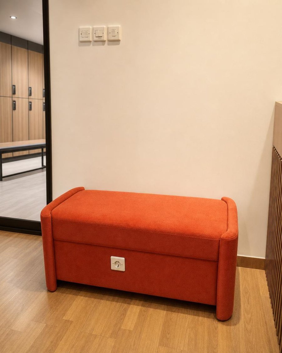 Bench sofa custom das# furniture di area komersial