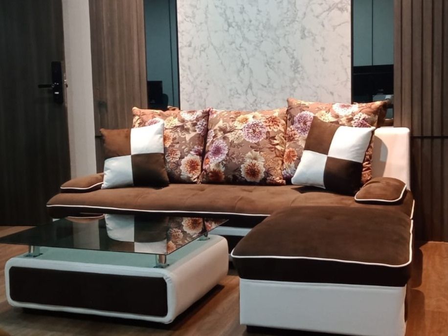 Sofa L Shape Minimalis das# furniture Jakarta Timur